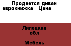 Продается диван еврокнижка › Цена ­ 15 000 - Липецкая обл. Мебель, интерьер » Диваны и кресла   